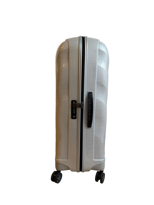 ［渋谷店受取］サムソナイト シーライトスピナー 94L（8-10泊） オフホワイト/Samsonite C-lite Spinner