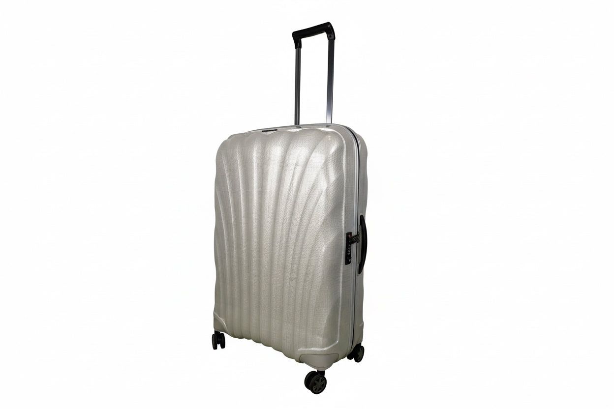 ［渋谷店受取］サムソナイト シーライトスピナー 94L（8-10泊サイズ） オフホワイト/Samsonite C-lite Spinner