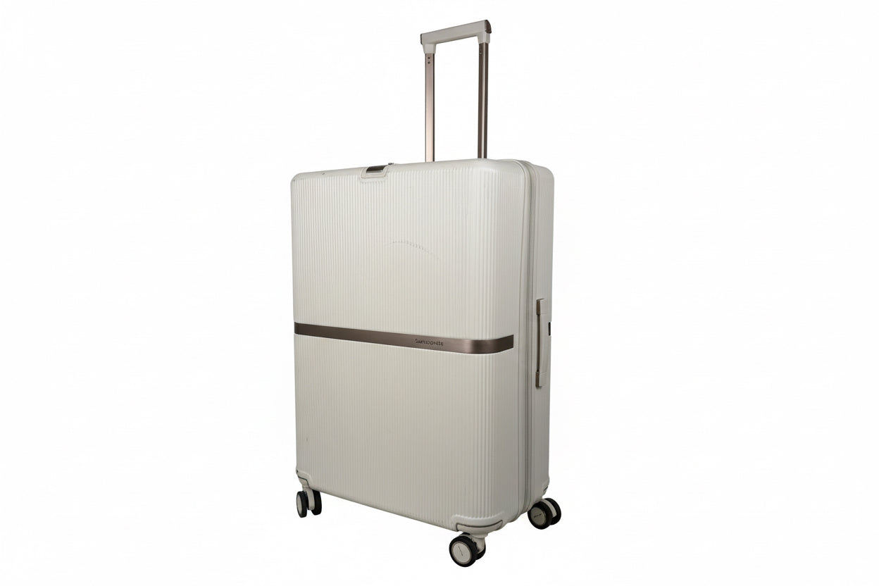 ［八王子店受取］サムソナイト ミンタースピナー75 100L（8-10泊サイズ） アイボリー/Samsonite Minter Spinner