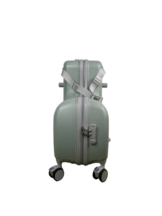 ［渋谷店受取］キッズトラベル キャリー折りたたみ 65L くすみグリーン/kidstravel