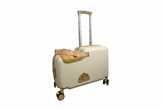 ［渋谷店受取］キッズトラベル キャリーミニ 32L クリームベージュ/kidstravel